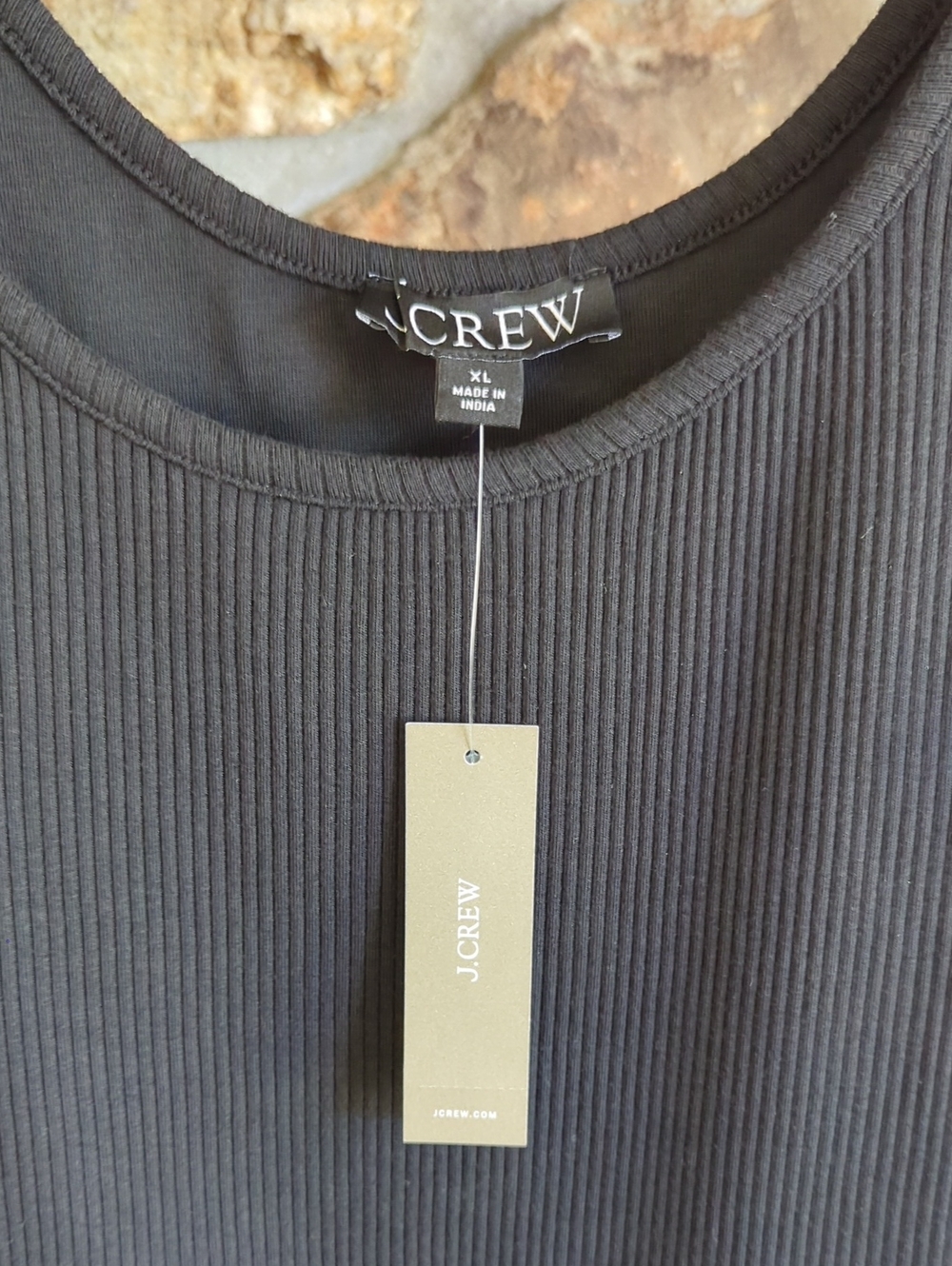 J Crew Black Fitted Tank Dress With Poplin Bubble Skirt NWT - Picture 3 of 7